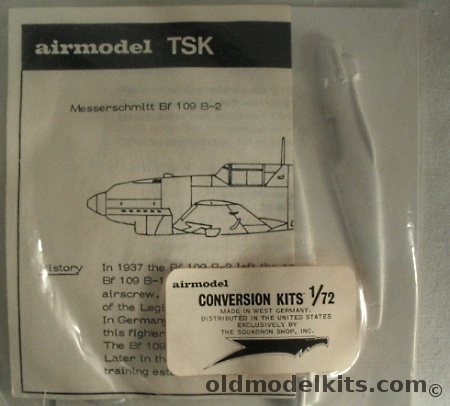 Airmodel 1/72 Messerschmitt Bf-109 B-2 Conversion plastic model kit